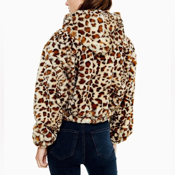 Topshop crop zip jacket (XS) - Picture 6 of 12